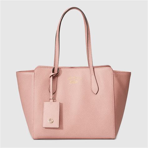 Gucci The Swing Leather Tote on SALE 